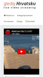 Mobile Screenshot of gledajhrvatsku.com