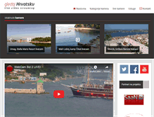 Tablet Screenshot of gledajhrvatsku.com